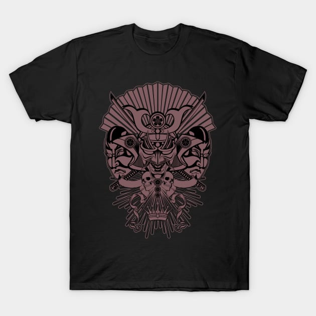 Evil Samurai T-Shirt by Demonforge